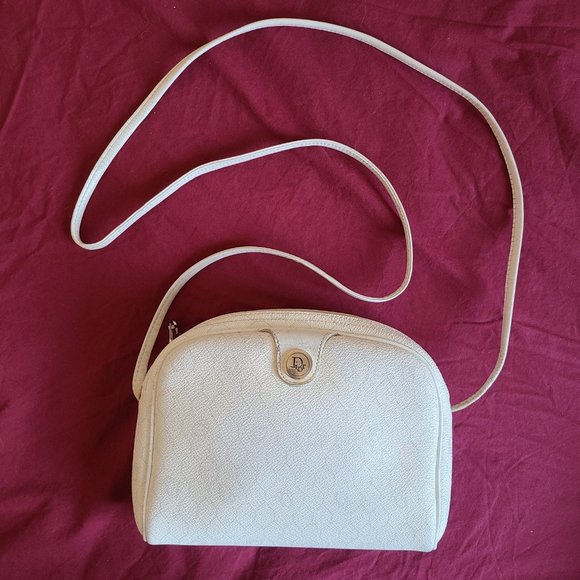**SOLD** AUTHENTIC VINTAGE   "CHRISTIAN DIOR" CROSSBODY BAG - Picture 1 of 6
